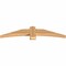 Ekena Millwork Bellingham Timber Gable Bracket, Western Red Cedar, 60"W x 12"H x 3 1/2"D x 5 1/2"F, 5/12 Pitch GBW060X12X0406BEL00SWR - alternate 2
